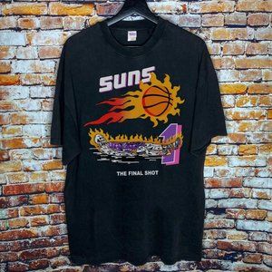 Suns x Warren Lotas “ The Final Shot” Purple Skeleton T-shirt